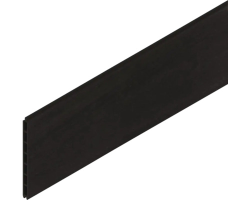 Lamelle individuelle Osmo Multi-Fence 184 x 25,3 cm Espresso co-extrudé Bordure de gazon en plastique