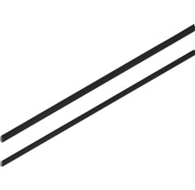 Zwei Leisten für die Montage von Küchenarbeitsplatten