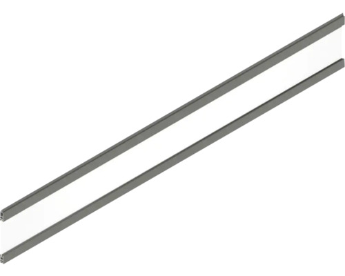 Lamelle Osmo Alu-Fence Creativ Glas 184 x 1,9 x 28 cm gris Profilé en aluminium pour le bricolage et les projets de construction