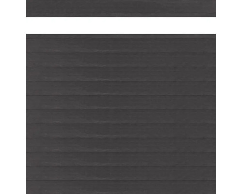 Brise-vue Osmo Multi-Fence Creativ 180 x 186 cm anthracite Bardage en bois avec profil rainure et languette