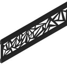 Dekorprofil mit geometrischen Aussparungen