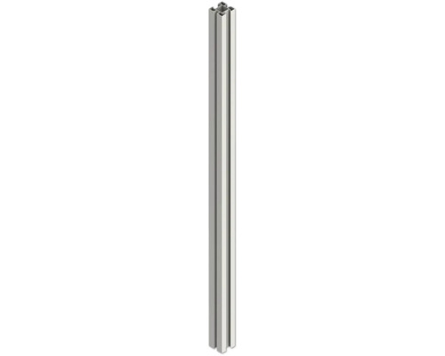 Pfosten Osmo Alu Typ C 250 x 9 x 9 cm Aluminium Eckprofil