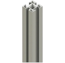 Aluminium Vierkantrohr im Querschnitt