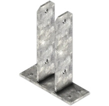 Support de poteau en métal avec trous de fixation