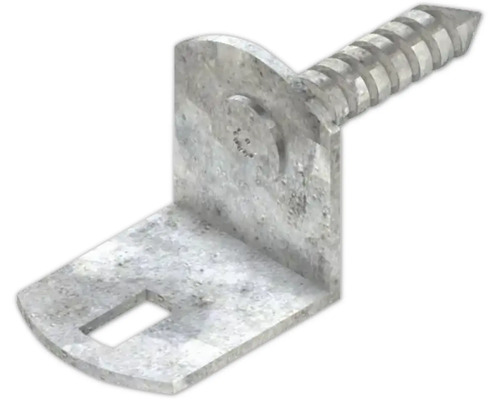 Support mural avec vis pour applications sanitaires