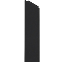 Dünne schwarze Fassadenplatte