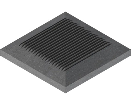 Riffelblech aus Metall, quadratisch