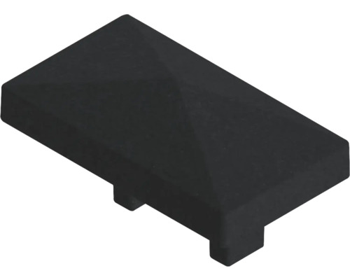 Couvre-poteau Osmo poteau de raccordement mural 6 x 4 cm anthracite Capuchon de poteau pour poteaux de clôture