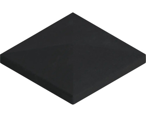 Couvre-poteau Osmo toit type D 9,7 x 9,7 cm anthracite Couvercle de poteau de clôture carré