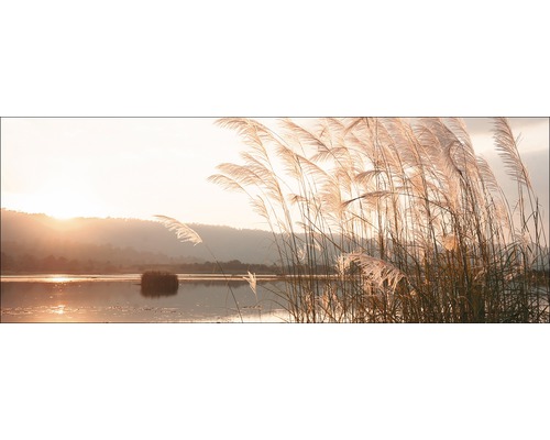 Tableau en verre Beautiful lake view 30x80cm