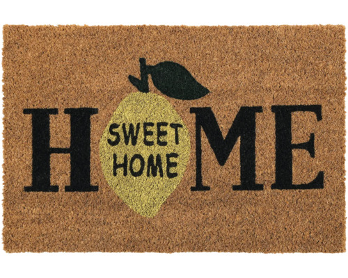 Paillasson avec l'inscription Chez moi Doux foyer