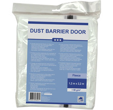 Porte anti-poussière en molleton, 1,2 mètre sur 2,2 mètres