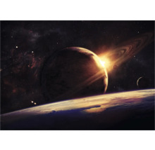 Illustration de planètes dans l'espace