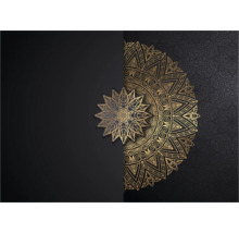 Motif de mandala abstrait à des fins décoratives