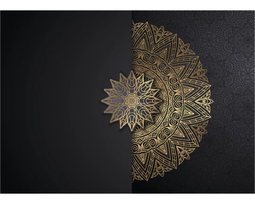 Motif de mandala abstrait à des fins décoratives