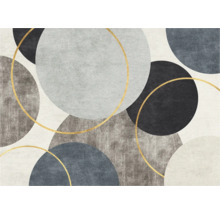 Tapis avec motif de cercle