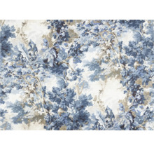 Textile à motifs avec des motifs floraux et foliaires