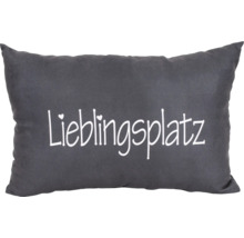 Dekokissen mit der Aufschrift Lieblingsplatz