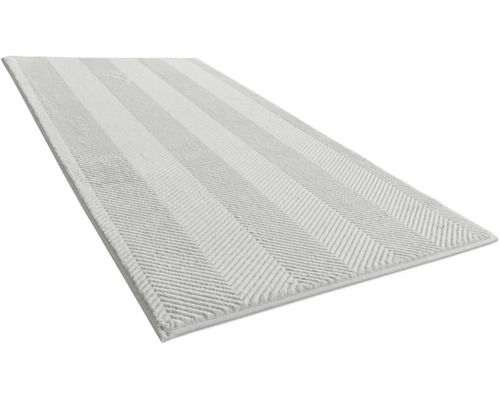 Rechteckiger Teppich mit Streifenmuster