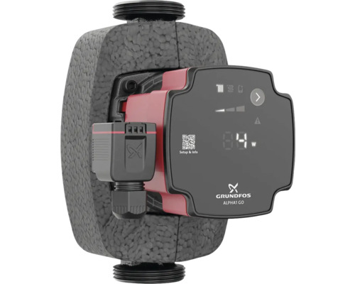 Pompe de circulation Grundfos ALPHA1 GO 25-40 180 mm 1 pouce 1/2 93074202 Grundfos Alpha1 Go circulateur