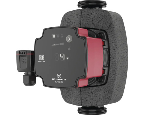 Pompe de chauffage Grundfos Alpha1 GO avec isolation thermique