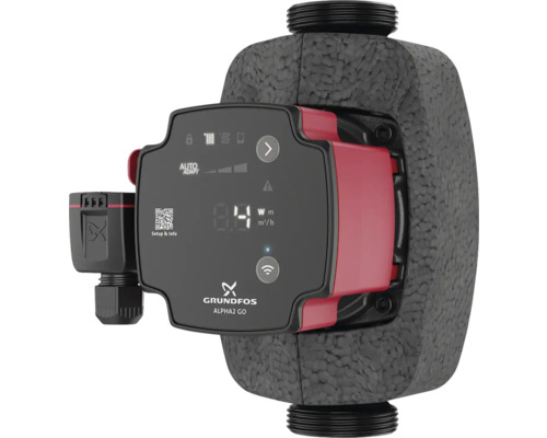 Pompe de chauffage Grundfos Alpha2 Go avec isolation thermique