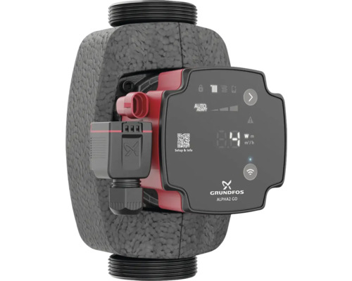 Pompe de chauffage Grundfos Alpha2 GO avec écran