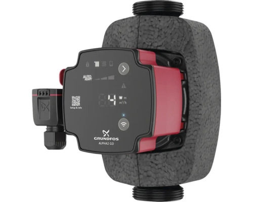 Pompe de chauffage Grundfos Alpha2 Go avec affichage numérique