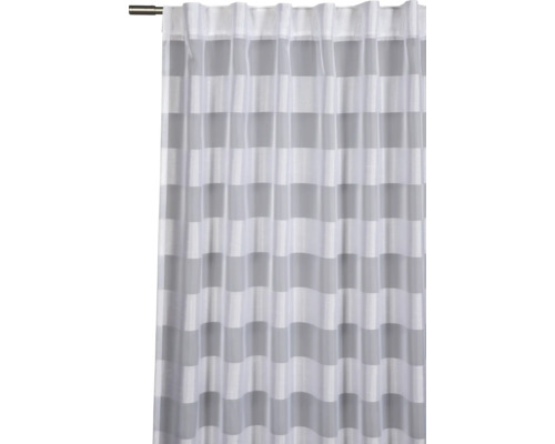 Gardine mit Streifenmuster für Fensterdekoration