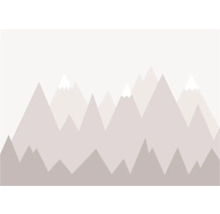 Illustration d'un paysage de montagne