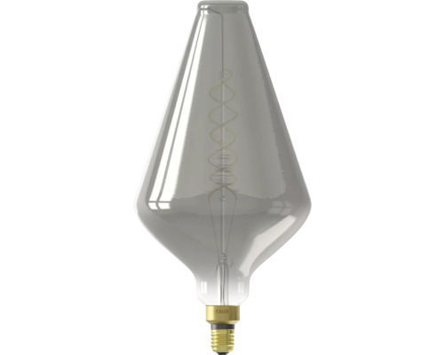 LED Lampe Filament dimmbar E27/6W titan 80 lm 1800 K warmweiß Calex XXL Vienna Dekorative Glühbirne im Birnen Design mit E27 Fassung