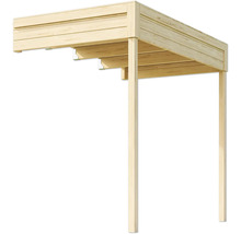 Holzunterstand mit Pfosten für den Aussenbereich