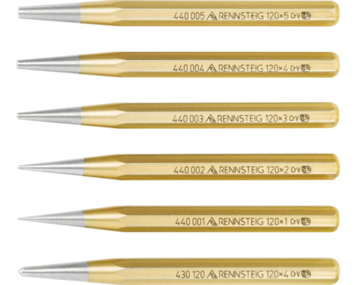 Satz von Körnern in verschiedenen Größen von Rennsteig