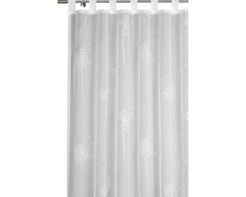 Gardine mit Pusteblumen-Motiv