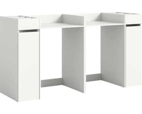 Waschtischunterschrank mit Stauraum und Regalen