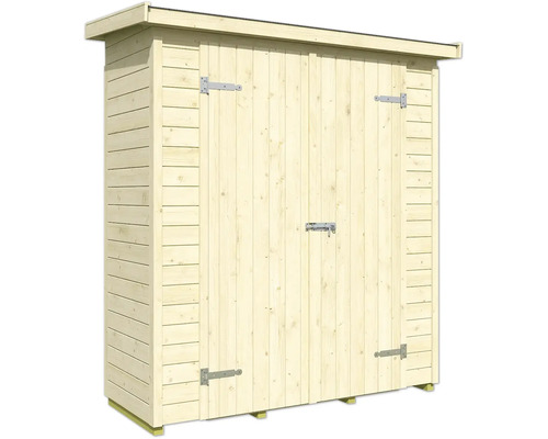 Armoire de jardin en bois avec porte