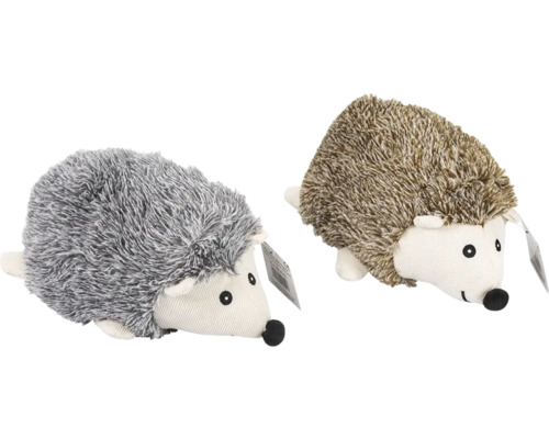 Türstopper Igel grau braun 25x15 cm zufällige Farbauswahl Zwei Igel-Plüschtiere