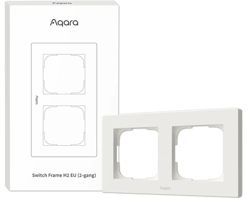 Cadre d'interrupteur Aqara H2 EU double