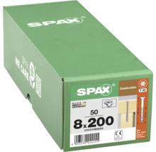 Paquet de vis de construction Spax 8x200 mm