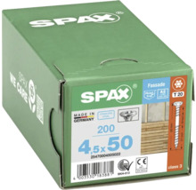 Vis de façade Spax 4,5x50 millimètres, paquet de 200 pièces