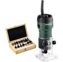 Metabo Oberfräse mit Fräser-Set in Holzkiste