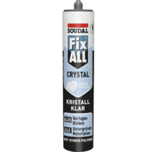 Cartouche de colle Soudal Fix All Crystal