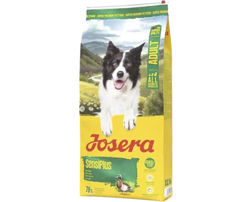 Aliment sec pour chiens Josera SensiPlus, adapté à toutes les tailles