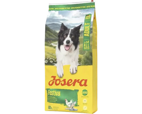 Josera Festival nourriture sèche pour chiens adultes, convient à toutes les tailles