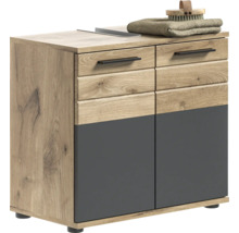 Badezimmerschrank mit Schubladen und Türen