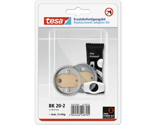 Tesa Kit d'adaptation de remplacement avec colle