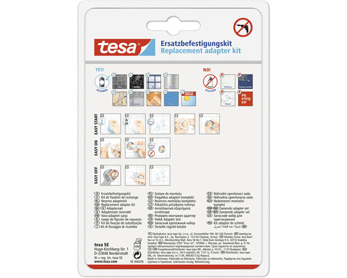Emballage du kit d'adaptateur de remplacement Tesa