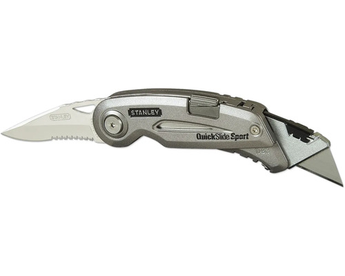 Cutter Stanley Quickslide Sport avec lame verrouillable