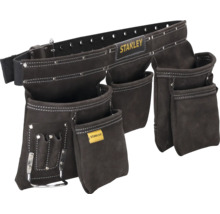 Ceinture à outils Stanley en cuir avec plusieurs poches