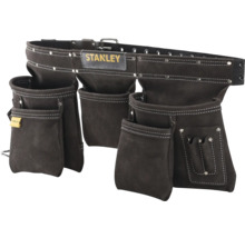 Sacoche de ceinture à outils Stanley en cuir avec plusieurs poches